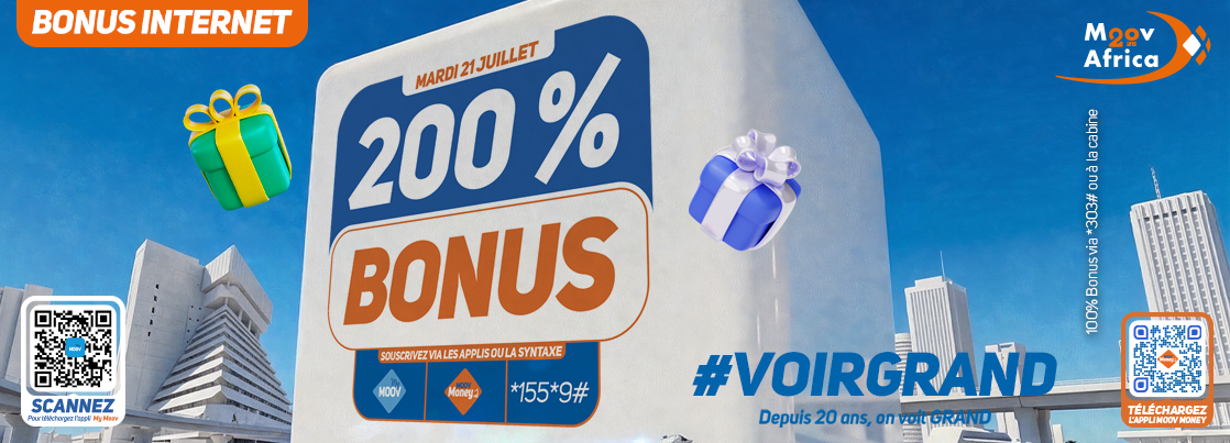 bannière 200% Campagne 20 ans