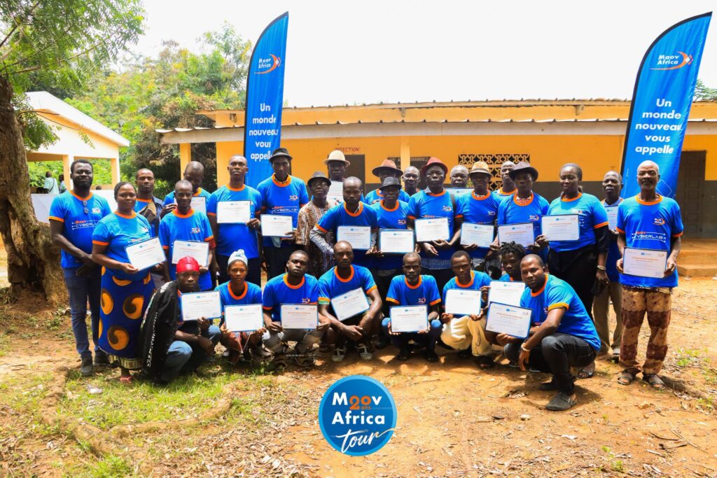 Le Moov Cyberlab à la conquête de Ndouffoukankro !